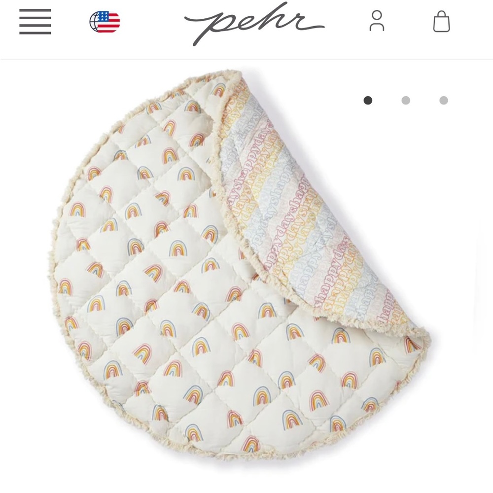 SOLD Pehr Baby Playmat “Happy Days”
